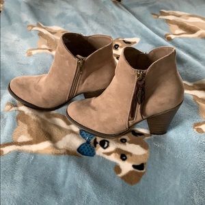 Light Brown ankle boots